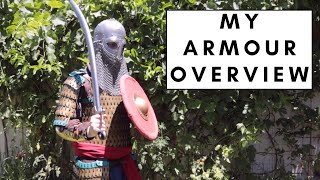 My Lamellar Armor  DIY Viking Rus LARP Armour [upl. by Anire]