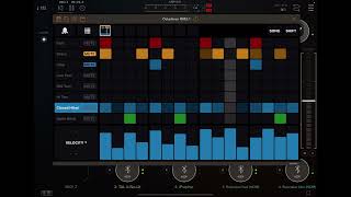 Dub Techno Jam with iPad  AUM  Octachron sequencer  Fugue Machine  Ruismaker Noir [upl. by Yort]