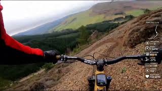 Golfie Trails  Avalanche Full Run  MTB Scotland  Santa Cruz Bronson [upl. by Gerfen]