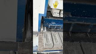 Fly Ash bricks 🧱 machine shorts shortvideo shortsfeed shortsviral [upl. by Ennaharas142]