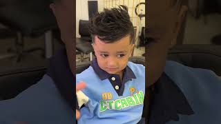 taper fade haircut ✂️ taperfade haircut barber hairstyle hairdresser reelyoutube [upl. by Borchert]