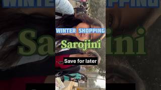 Sarojini NagarWinter🥶Shopping Guide 2024🤩 youtube shorts ytshorts vlog [upl. by Aibun]