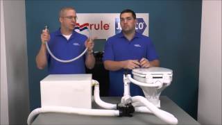 Diagnosing Waste Back Flowing into Your Jabsco Marine Toilet [upl. by Tevis]