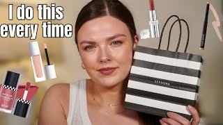 I Do This Every Time 😂 Last Day Of Sephora Sale Haul amp Try On [upl. by Om588]