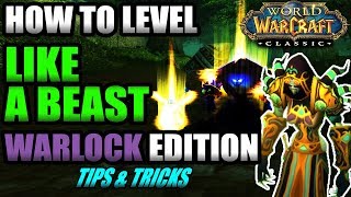 Warlock Leveling Guide How To Level Like a BEAST In Classic WoW [upl. by Ynattyrb694]