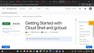 Getting Started with Cloud Shell and gcloud  Engineeringupdate  GSP002 [upl. by Pardoes606]