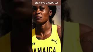 USA VS JAMAICA athletics inspiration trackandfield [upl. by Allain]