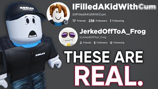 Worst ROBLOX Usernames EVER [upl. by Troyes]