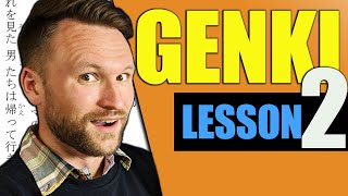 【N5】Genki 1 Lesson 2 Grammar Made Clear  This and That in Japanese [upl. by Aiuoqes]