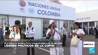 Directo a Cali y los discursos de los líderes políticos presentes en la COP16 [upl. by Ynagoham]