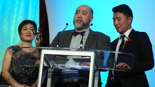 Kims Convenience Won Series Award at Actra Awards 2017 [upl. by Enywad679]