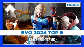 Evo 2024 Street Fighter 6 Top 6 [upl. by Rozamond440]