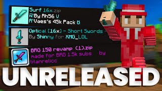 Top 3 UNRELEASED Bedwars Texture Packs [upl. by Ettenwad]