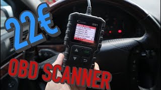 BILLIGER GEHTS NICHT OBD Diagnosegerät für 22€ [upl. by Okimuk]