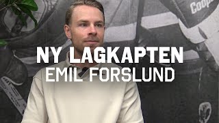 Emil Forslund  Ny lagkapten i Nybro Vikings [upl. by Ahsinnor]