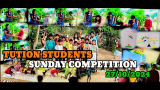 TUTION STUDENTS SUNDAY COMPETITION 11 27102024 11 AT–SUKLIMUNDISADHARIA PADA  NUAPADA [upl. by Arlon153]