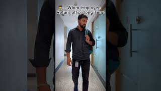 🤣😂When employee Return office long Time subscribe youtubeshorts digitalmarketing youtuber [upl. by Tamar850]