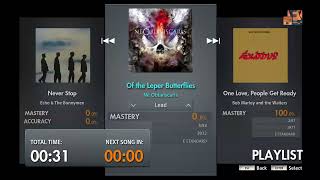 Of the Leper Butterflies  Ne Obliviscaris Lead  E A D G B E Guitar Tab [upl. by Etep]