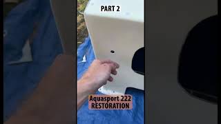 Part 2 of the 1971 Aquasport HullUp Restoration [upl. by Caresse556]