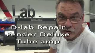 How to repair replace Fender Hot Rod Deluxe tube guitar amp input jacks [upl. by Eirelav]