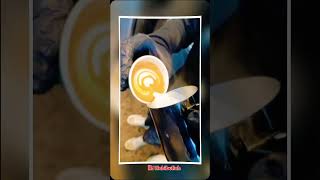 Flat white vairalvideo viralvideo coffee saudiarabia youtube youtubeshorts saudiarabia [upl. by Nylasej]