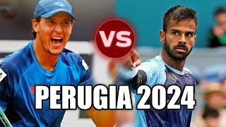 Luciano Darderi vs Sumit Nagal PERUGIA 2024 FINAL [upl. by Are182]