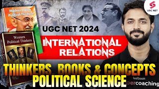 UGC NET Political Science International Relations  Thinkers Books and Concepts  Pradyumn Sir [upl. by Yorker]