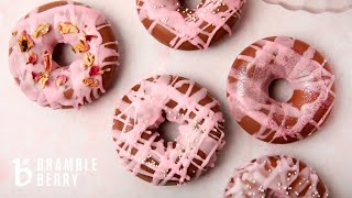 AnneMarie Makes Soap Donuts  Bramble Berry [upl. by Mic]