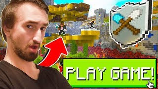 FINDING THE WORLDS BEST MINECRAFT MINIGAME MAP  JeromeASF [upl. by Natividad470]