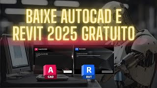 COMO BAIXAR E INSTALAR AUTOCAD E REVIT 2025 GRATUITO PARA ESTUDANTE [upl. by Cyrilla]