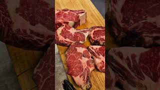 Côté de boeuf 🥩🍽 dryage dryager steak steakhouse entrecôte ribeye food beef chef cheflife [upl. by Ardath]