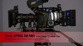 cmotion cPRO amp Cinefade Demo [upl. by Aneled]