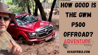 We test the GWM P500 Cannon Alpha 24T 4x4 Super Luxury offroad [upl. by Aikemal]