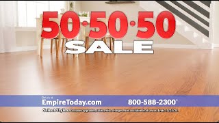 Empire Today®  Save BIG on New Flooring with the 505050 Sale [upl. by Cowley]