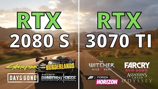 RTX 2080 SUPER VS RTX 3070 TI  RYZEN 5 5600X [upl. by Ojeibbob]