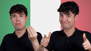 10 ITALIAN hand gestures you MUST know 🤌 audio in Italian with subs [upl. by Javier]