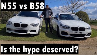 Can the B58 be that much better than N55  BMW M140i vs BMW M135i F20 [upl. by Alie]