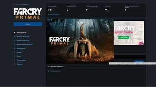 FARCRY PRIMAL  NO INICIA [upl. by Ynnaffit598]