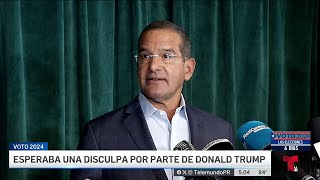 Pierluisi reitera su indignación con expresiones de comediante [upl. by Calendre]