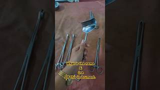 Doyen Abdominal Retractor Normal delivery instrumentshorts shortvideoyoutubeshorts viralvideo [upl. by Trebma73]