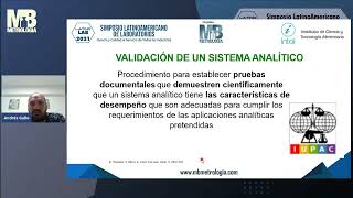 Validación de métodos analíticos Recomendaciones Tips y Buenas Prácticas MSc Andrés F Gallo O [upl. by Ahsiadal794]