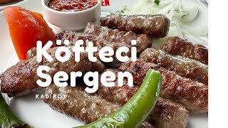 Masterchef yarışmacısı Köfteci Sergen Kadıköy şubesi açıldı Dayanamadık gittik yedik [upl. by Wescott39]