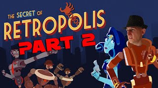 The Secret of Retropolis  Part 2  Cooles Point and Click Adventure in VR  PCVR  Quest 2 App Lab [upl. by Welch951]