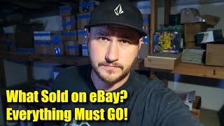 Everything Must GO Whats Sold on eBay and Listing New Gadgets [upl. by Akkina658]