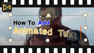 How to Add Animated Text to Video 2021 [upl. by Ynttirb524]