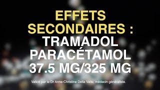 Tramadol Paracétamol 375 mg 325 mg  de nombreux effets indésirables [upl. by Adlare]