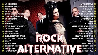 Alternative Rock Of The 90s 2000s  Linkin park Creed AudioSlave Hinder Evanescence Nickelback [upl. by Iek]