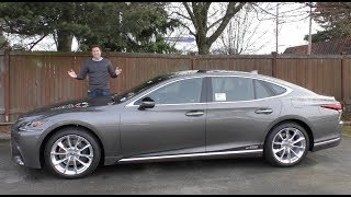 The 2018 Lexus LS 500 Is the 120000 Ultimate Lexus Sedan [upl. by Auhs214]