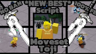 NEW BEST🗡️Roblox Tsb script  TOJI Moveset X Blade Master  Everything is FE 5th abibilty amp 6th💪 [upl. by Yhtorod797]