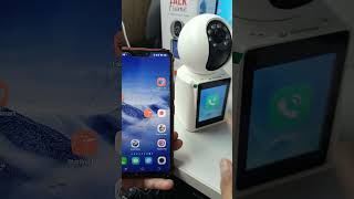 Talk Frame WIFI Video Calling PT Smart Camera online Setup Configurationsecureye smartphone compu [upl. by Agiaf]